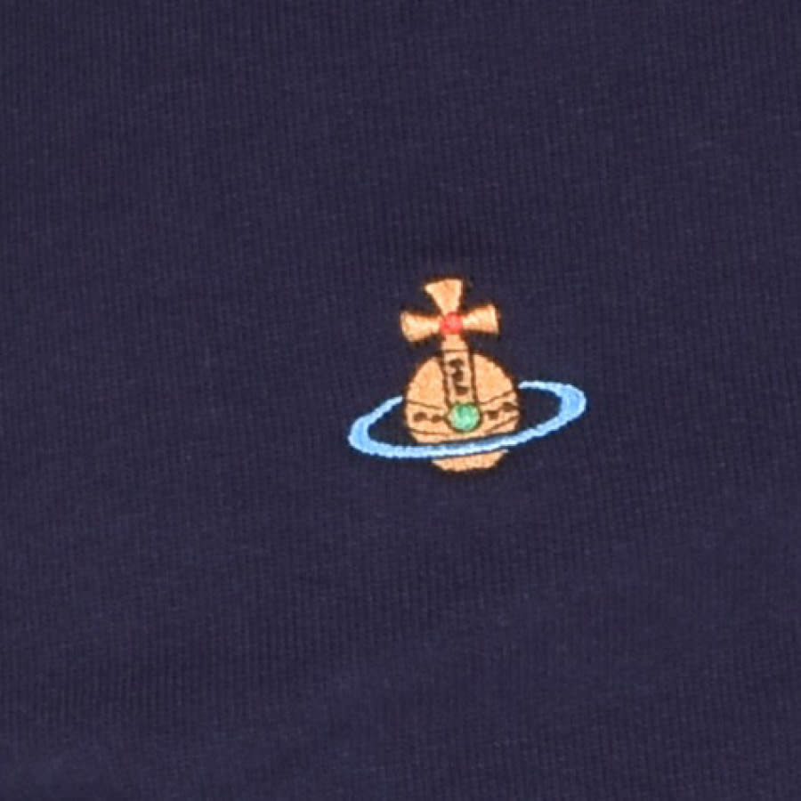 Alternative Image for ProductVivienne Westwood Raglan Crew Sweatshirt Navy3